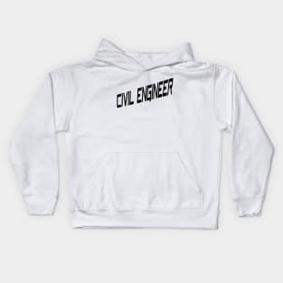 Civil Engineer, Career Kids Hoodie